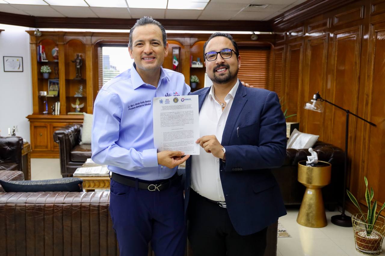Firma alcalde Bonilla y FGE convenio para que Justicia Cívica realice acuerdos reparatorios